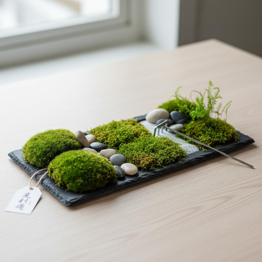 Desktop Zen Moss Garden Kit
